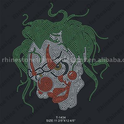 T-1434 Iron-on Nailhead Motif (T 434 клеевая Nailhead Motif)
