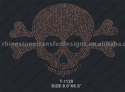 T-1129 rhinestone motif