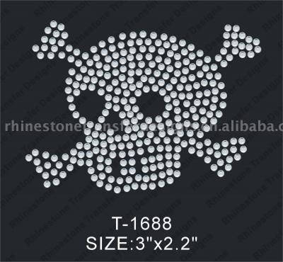 T-1688 rhinestone studs hot fix transfer product (T 688 Rhinestone шпильки горячий продукт передаче исправить)
