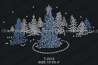 T-2019 rhinestone motif (T-2019 strass motif)