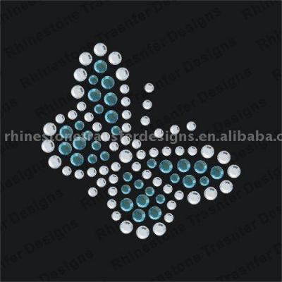 T-1047 rhinestone transfer (T 047 Rhinestone передачи)