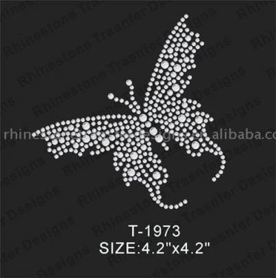 T-1973 hot fix rhinestone (T 973 горячей Rhinestone исправить)