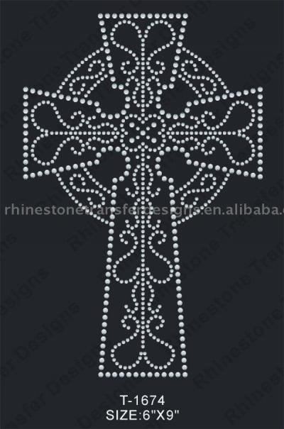 Crystal Rhinestone Heat Motif (Фальшивый бриллиант тепла Motif)
