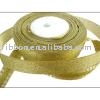 gold metallic ribbon (золотом металлических лент)
