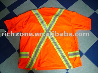 reflective safety T-shirt (reflective safety T-shirt)