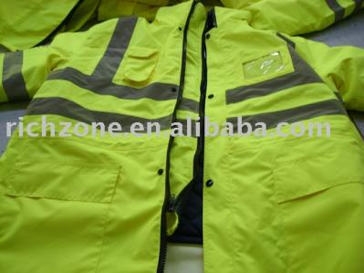 safety jacket with safety vest inside (safety jacket with safety vest inside)