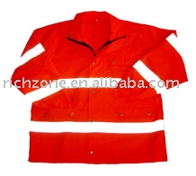 reflective safety raincoat (reflective safety raincoat)