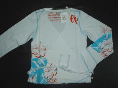 Ocean Pacific Ladies V Neck Full Sleeve Tops (Océan Pacifique Ladies V Neck pleine Hauts Manches)
