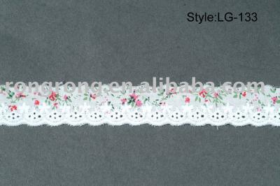 Embroidery lace