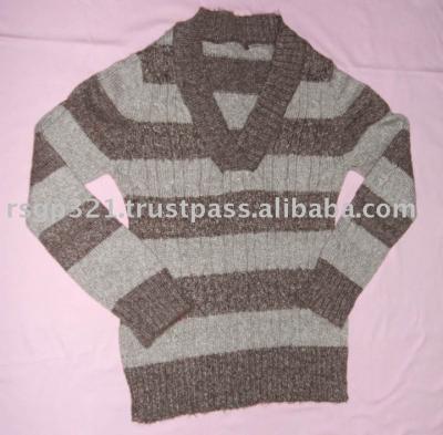 Ladies V Neck Sweater (Ladies V Neck Sweater)