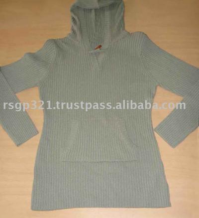 Ladies Hooded Sweater (Ladies Hooded Sweater)