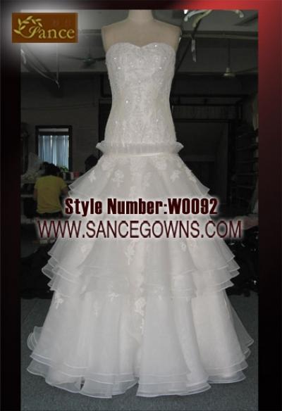 wedding dress (wedding dress)