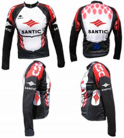 long sleeves cycling jersey (cyclisme maillot manches longues)