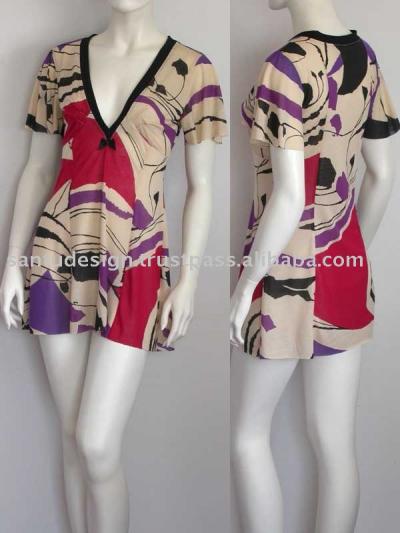 [super Deal] 3370902, Mini Dress With Print