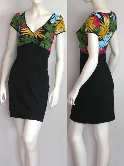 3400813, Flower Pencil Dress, Retro-Design (3400813, Цветочные карандаш платье, ретро-дизайн)