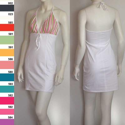 3395003 Fashion Striped Mini Tunic Dress Spring / Summer (3395003 Fashion Striped Mini Tunic Dress Frühjahr / Sommer)