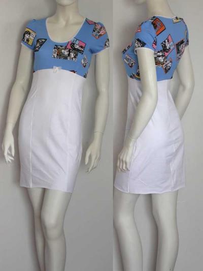 3399417, Sexy Sweet Dream Pencil Dress, Retro-Design, Cotton / Elasthan