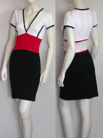 3400004, Sexy Sweet Dream Pencil Dress, Retro-Design, Cotton / Elasthan (3400004, Сексуальный Sw t Dream карандаш платье, ретро-дизайн, хлопок / Elasthan)