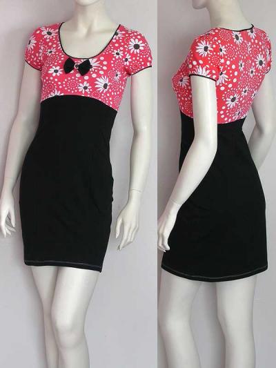 3399408, Sun Flower Pencil Dress