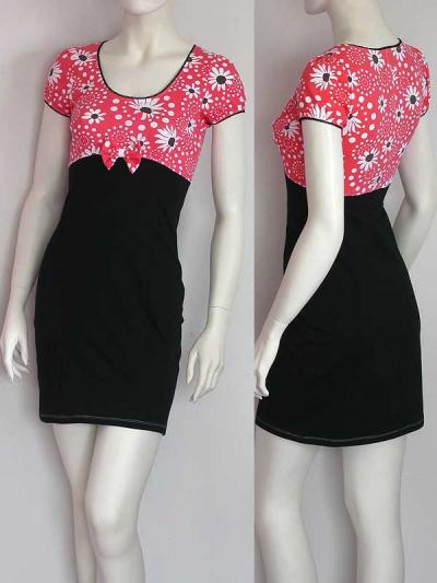 3399409, Sun Flower Pencil Dress