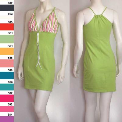 3395004 Fashion Striped Mini Tunic Dress Spring / Summer (3395004 Fashion Striped Mini Tunic Dress Frühjahr / Sommer)