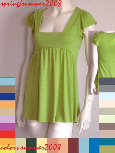 Ladies Fashion Tops And Mini Dresses For Spring / Summer 2008