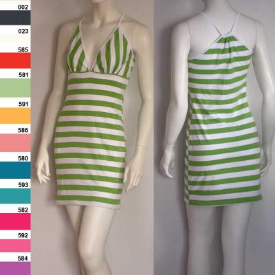 3395001 Fashion Tube Strips Dress Spring / Summer (3395001 Tube Strips Dress Fashion Frühjahr / Sommer)