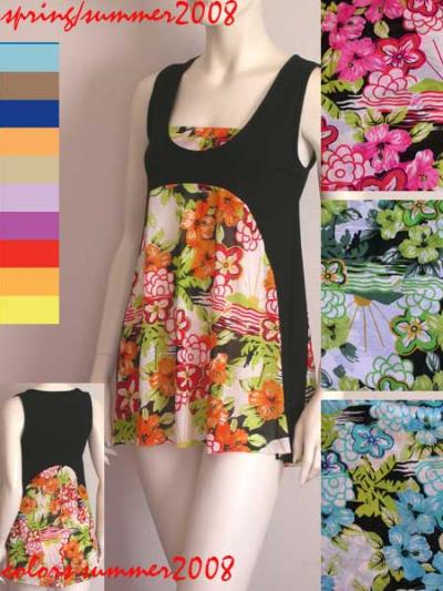 Ladies Fashion Tops And Mini Dresses For Spring / Summer 2008