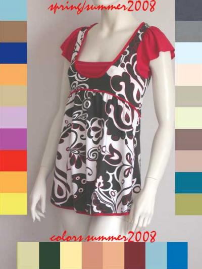 Ladies Fashion Tops And Mini Dresses For Spring / Summer 2008