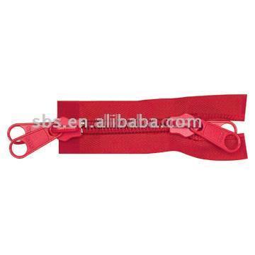 2 Ways Open End Nylon Zipper (2 Ways Open End Nylon Zipper)