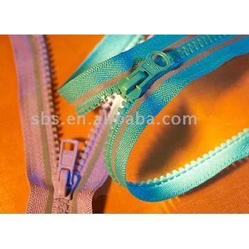 Plastic / Derlin Zipper (Kunststoff / Derlin Zipper)