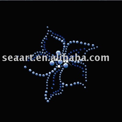 flower rhinestone/rhinestud transfer (flower rhinestone/rhinestud transfer)