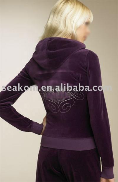 Brand Women`s Velour Tracksuits ju185c (Brand Women `s Velour Trainingsanzüge ju185c)