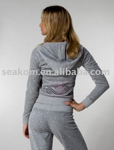 Brand Women`s Velour Tracksuits ju181e (Brand Women `s Velour Trainingsanzüge ju181e)