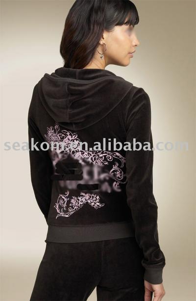 Brand Women`s Velour Tracksuits ju207f