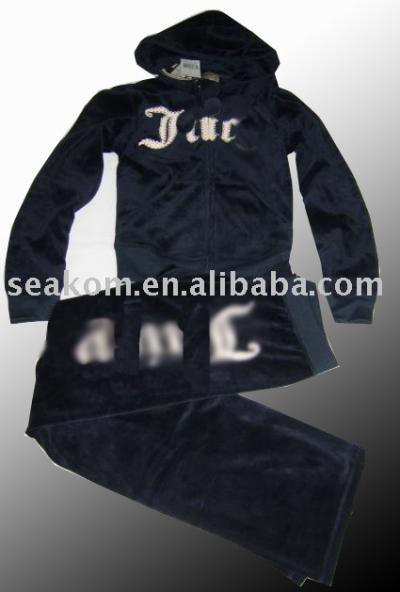 Brand Women`s Velour Tracksuits ju211d