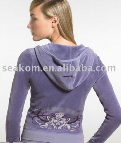 Brand Women`s Velour Track suits ju219a