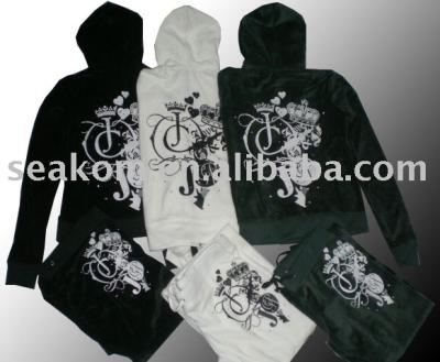 Brand Women`s Velour Tracksuits ju212c