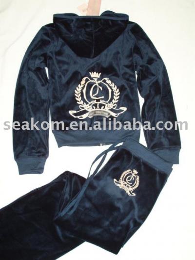 Brand Women`s Velour Tracksuits ju217d