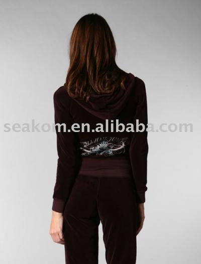 Brand Women`s Velour Tracksuits ju219d