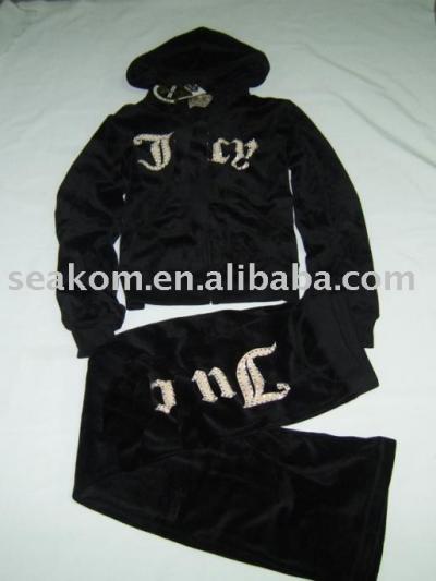 Brand Women`s Velour Tracksuits ju211b