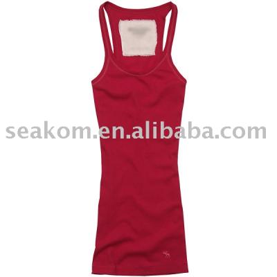 100% Cotton Brand Women`s Fashion Tank Tops Afd012e (100% Baumwolle Marke Women `s Fashion Tank Tops Afd012e)