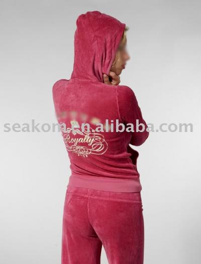 Brand Women`s Velour Tracksuits ju184a (Marque Women `s en velours ju184a Survêtements)