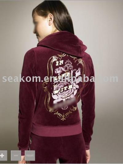 Brand Women`s Velour Tracksuits ju180a (Marque Women `s en velours ju180a Survêtements)