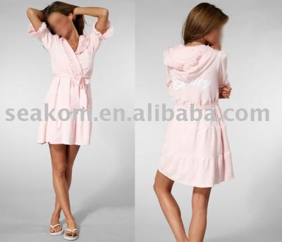 Brand Women`s Terry Robe/Bathrobe ju222b Light Pink (Brand Women`s Terry Robe/Bathrobe ju222b Light Pink)