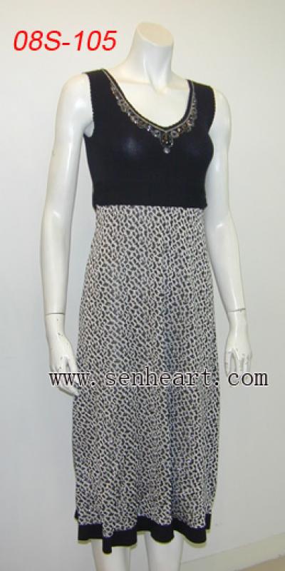 fashion knitting dress (fashion knitting dress)