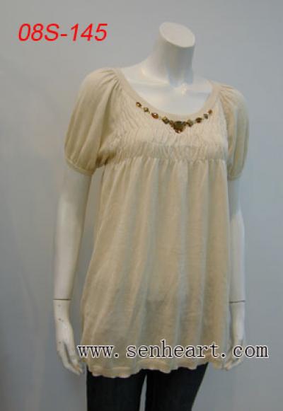 fashion short sleeve garment (fashion short sleeve garment)