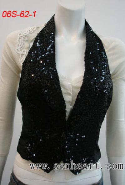 Backless Vest with Beads (Backless Weste mit Perlen)