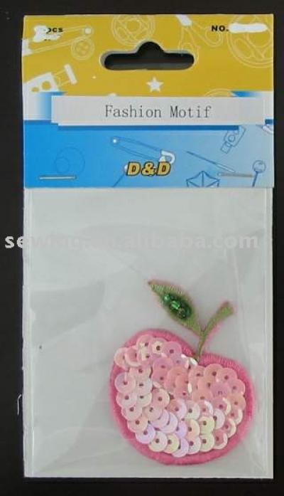 Sequins Iron On Motifs (Pailletten Iron On Motive)