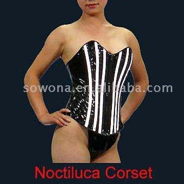 Sexy Lingeries, Sexy PVC Luminous Corset (Sexy Lingeries, Sexy PVC Luminous Corset)